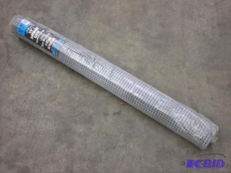 lot 47 image: 48&quotx25 Roll Of Steel Mesh Fencing...