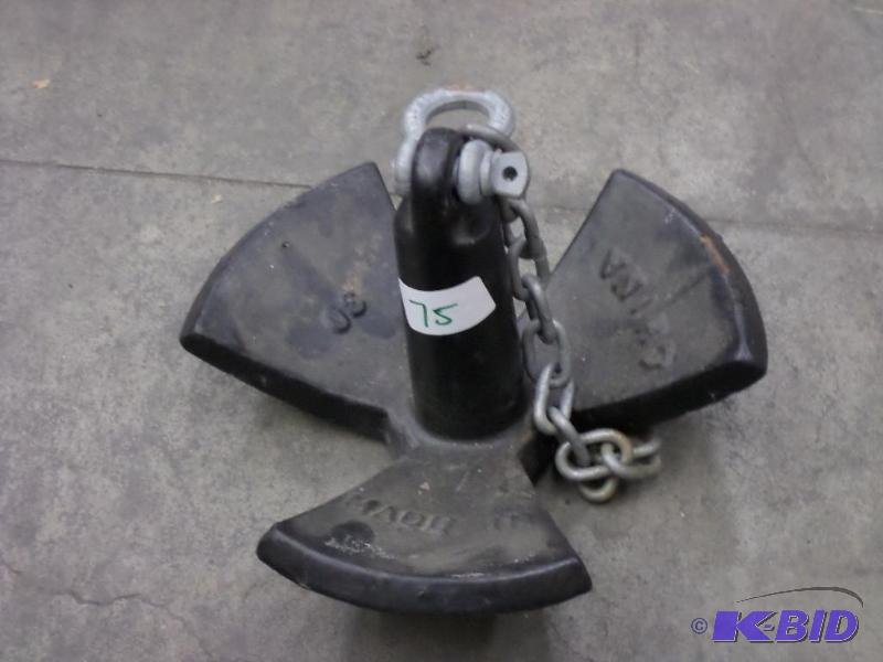 lot 75 image: 30# Boat Anchor...