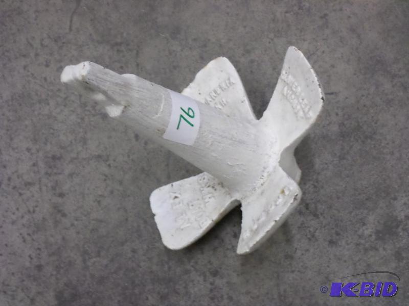 lot 76 image: 15# Boat Anchor...