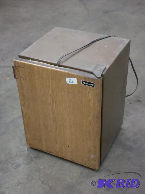 lot 81 image: Absocold Mini Refrigerator With Freezer...