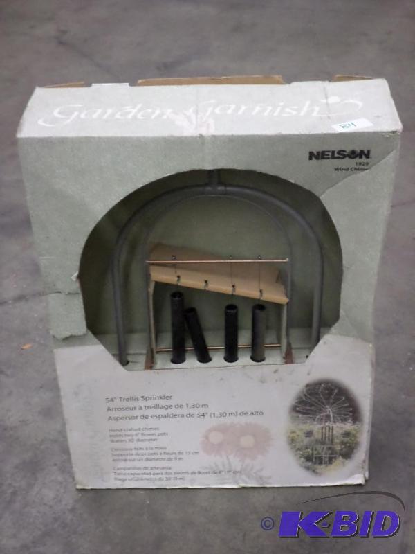 lot 84 image: 54" Trellace Sprinkler, Unused...