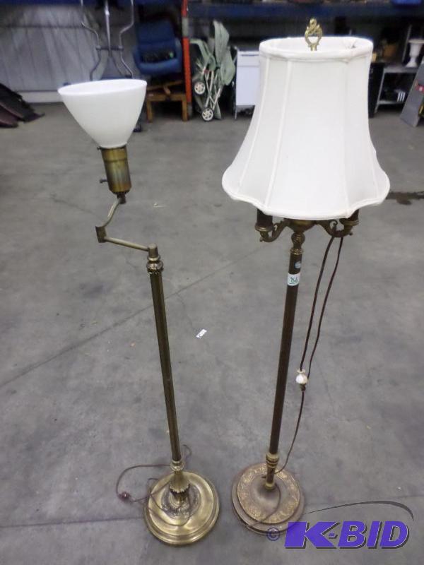 lot 86 image: (2) Floor Lamps...