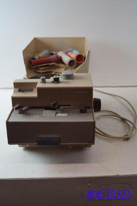 coin wrapping machine