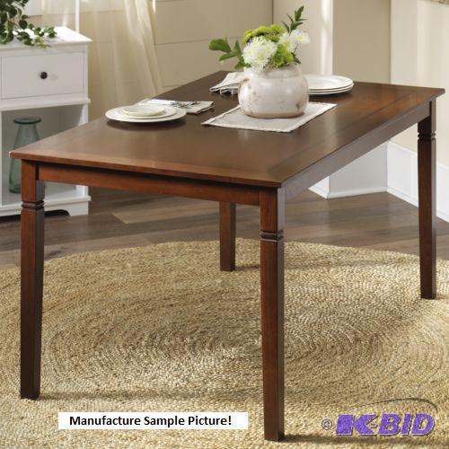 Langdon Walnut Dining Table - Straightforward...