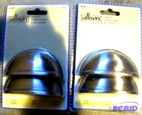 Set of 4 Allison Cap Pull - Satin Nickel - Ne...