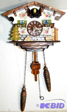 Cuckoo Clock - Made in Germany - Hand painted...