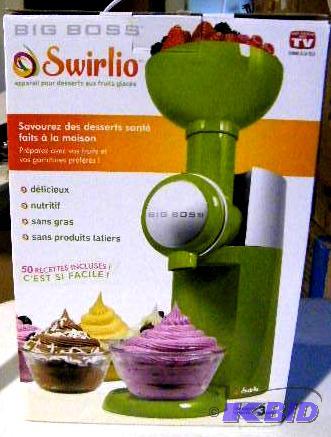 Big Boss Swirlio Frozen Fruit Dessert Maker b...