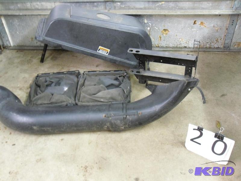 lot 20 image: MTD Bagger System for Riding Lawn Mower. Mode...