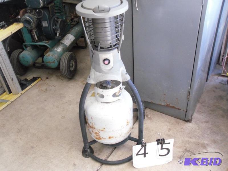 lot 45 image: Coleman Propane Mosquito Repeller with 20lb&n...