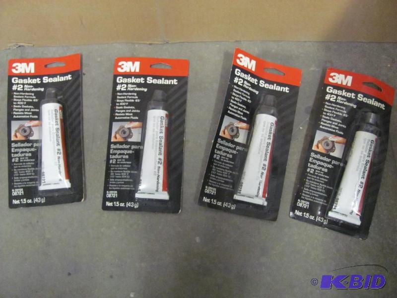 lot 103 image: Four (4) NEW (in original packaging) 3M Gaske...