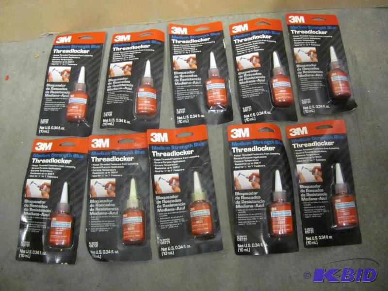 lot 109 image: Ten (10) NEW (in original packaging) 3M Mediu...