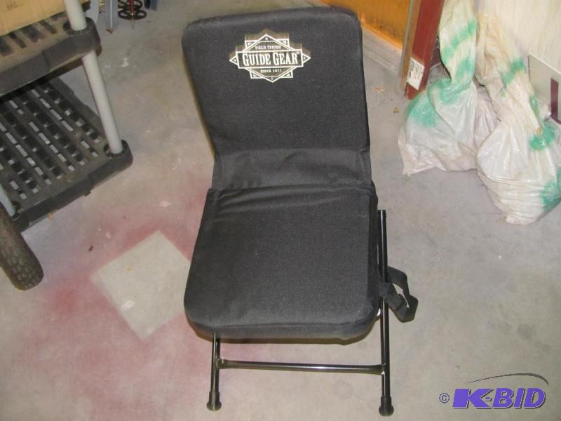 lot 11 image: This NEW GUIDE GEAR Swivel Blind Chair needs ...