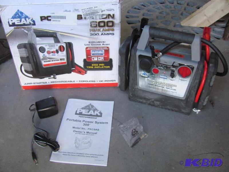 lot 3 image: This NEW (in original box) PEAK Cordless Port...