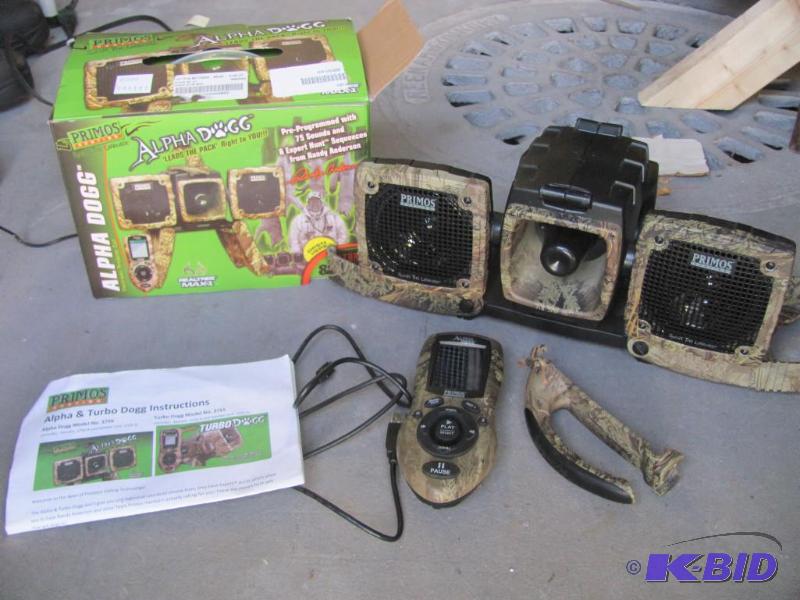 lot 4 image: This PRIMOS Alpha Dogg Electronic Predator Ca...
