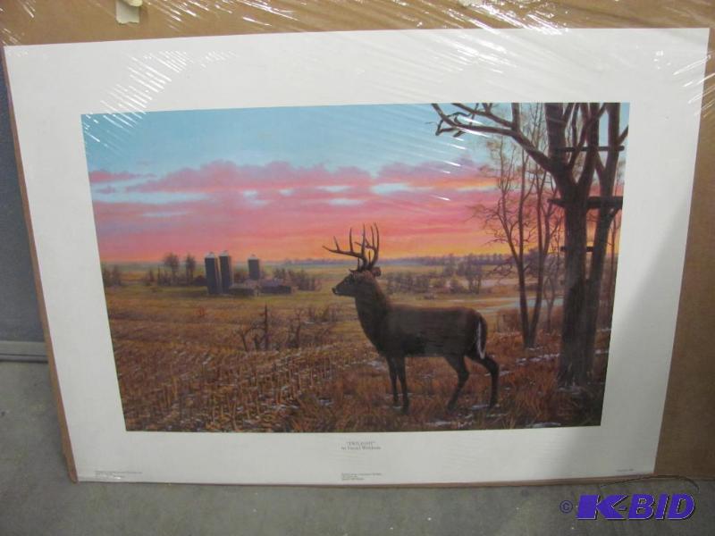 lot 87 image: &quotTwilight" Print by Darrel Wirkkula...