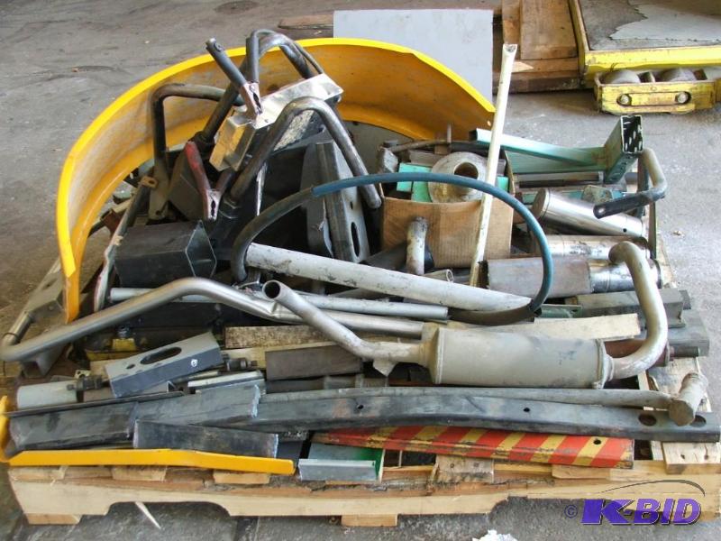 lot 30 image: 2 pallets of scrap steel...
