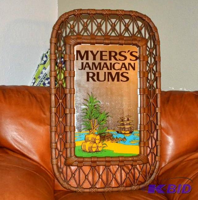 MYERS&nbspJamaican Rum Advertising Mirror -...