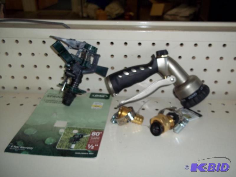 lot 26 image: New sprinkler with hose nozzle...