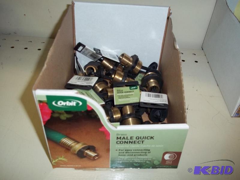 lot 50 image: New Box of 58" male Quick Connect...