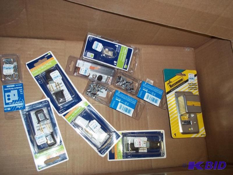 lot 70 image: Electrical supplies...