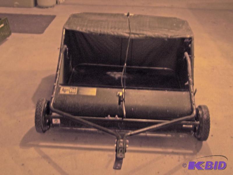 lot 75 image: Lawn Sweeper   Works good ...