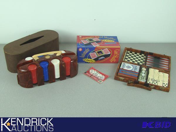 Lot of Card Playing Items