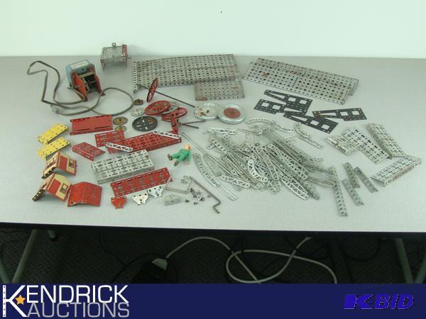 Vintage Erector Electric Train Building Kit