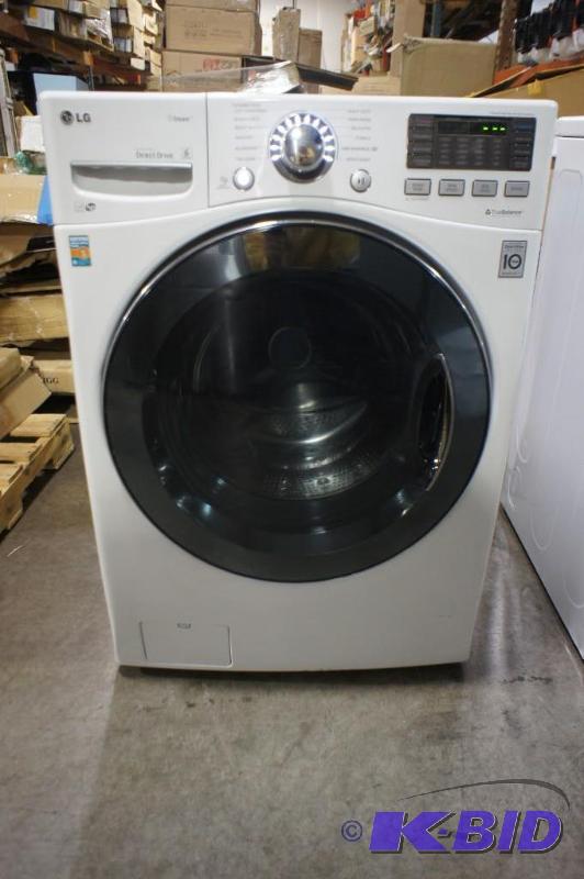 LG Washer Model #(WM3470HWA) LG front-loading...