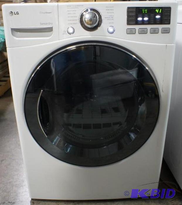 New LG Dryer Model # (DLGX3471W) SteamDryer f...