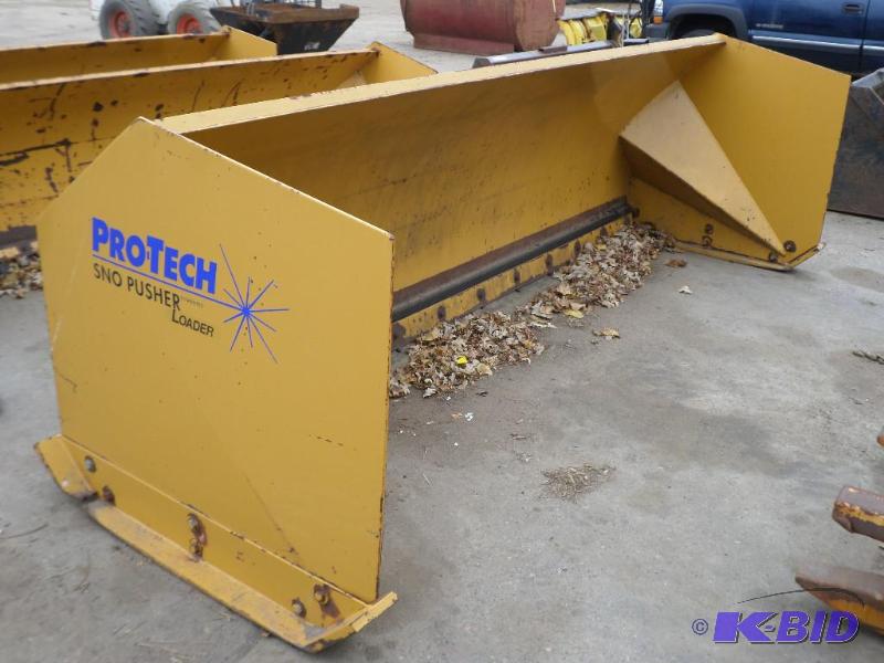 Pro-Tech SP12L Snow Pusher, 12ft Width, Has N...