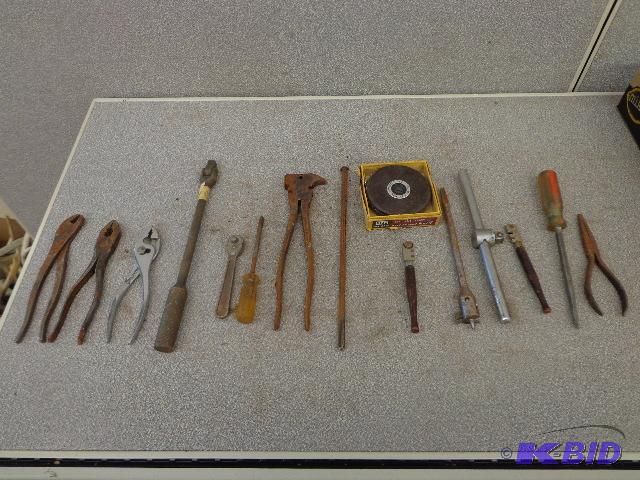 Pliers, Anchor Tape and Other Tools Very Nice...
