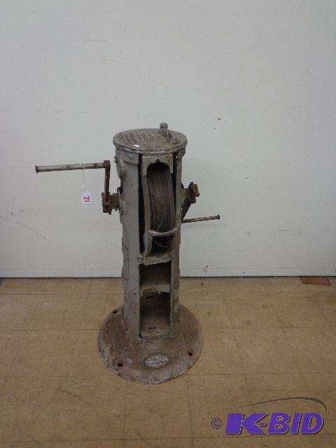 Kelvin &amp James White Vintage Wire Spool...