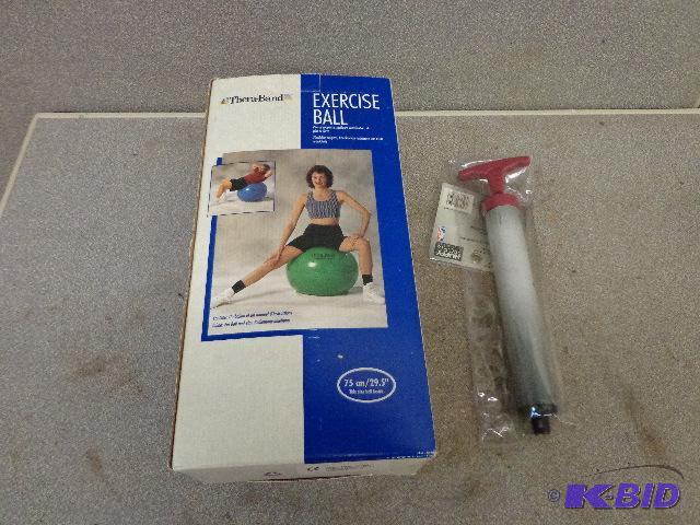Exercise Ball Ball 29.5&quot Nib with New Pu...