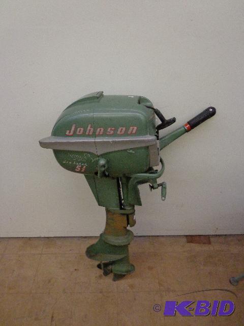 5 12 HP Johnson Outboard Nice Old Johnson Ou...
