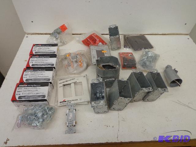 Home Wiring Devices Pail of Home Wiring Devic...