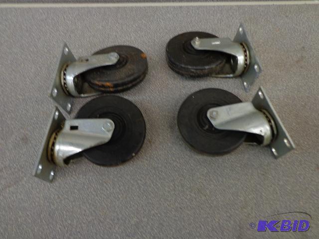 4 Casters Set of Four 5&quot High 4&quot Wh...