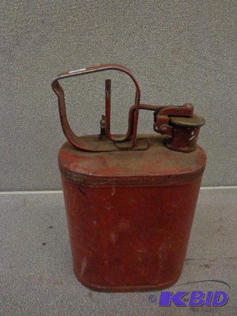 Old One Gallon Gas Can Unusual Old One Gallon...