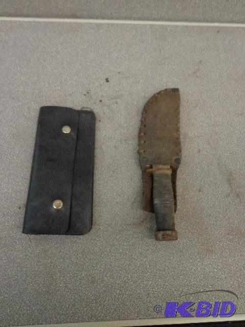 Old Military Style Knife Unmarked Military st...