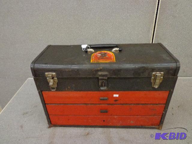 Three Drawer Tool Box 14&quotH x 8&quot x 2...