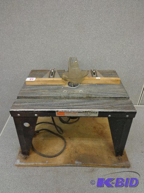 Craftsman Router Table 18&quot Long x 13&quo...