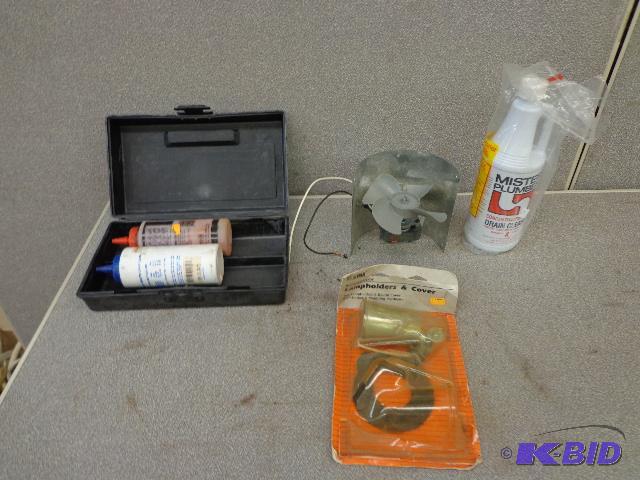 Chalk Line Chalk, Drain Cleaner, Duct Fan Cha...