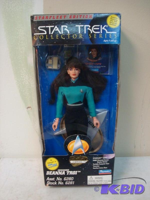 Star Trek Next Gen Deanna Troi Figure In Box...