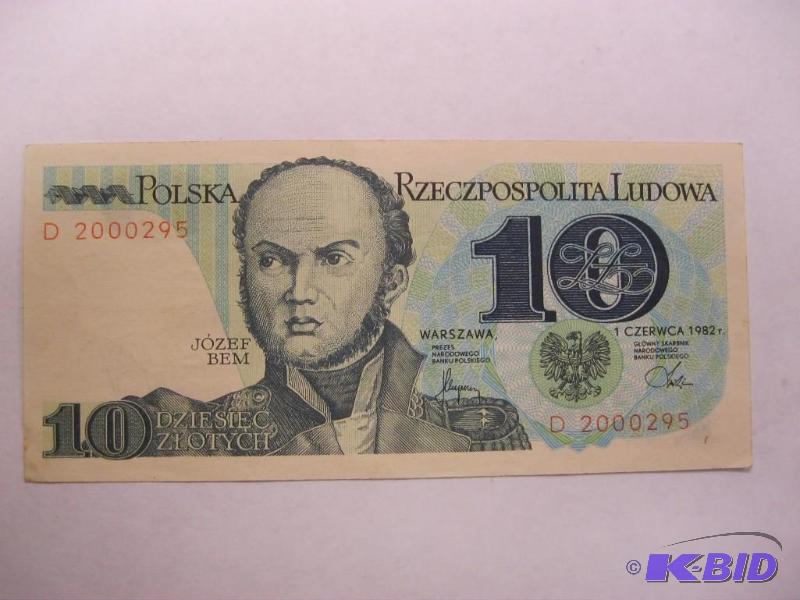 10 Polish Foreign Money Bill...