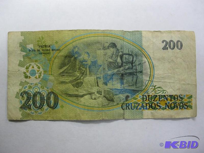 200 Banco&nbspBrasil&nbspForeign Money Bill...