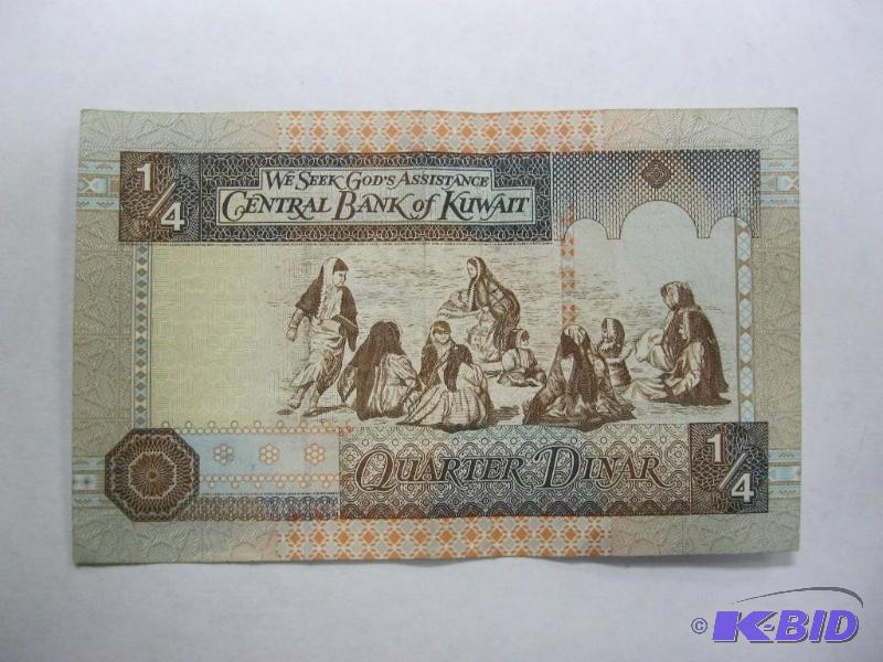14 Dinar Kuwait&nbspForeign Money Bill, Sho...
