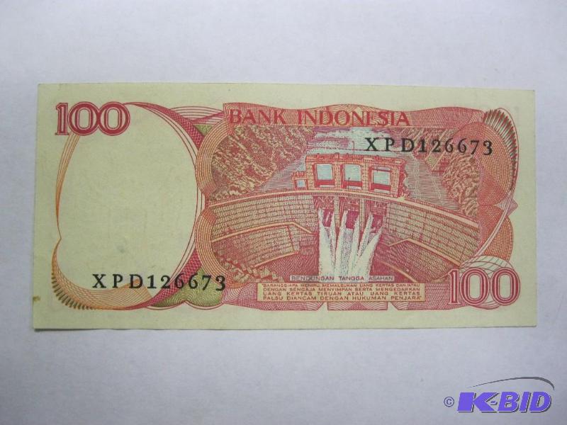 100 Bank Indonesia&nbspForeign Money Bill, S...