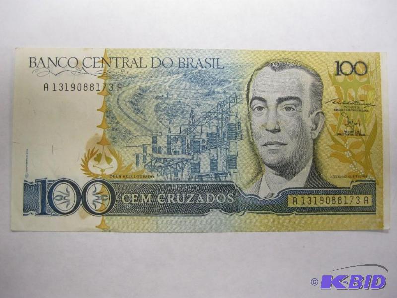 100 Banco&nbspBrasil&nbspForeign Money Bill...