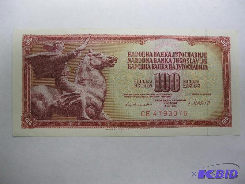 100&nbspForeign Money Bill, Shows Wear...
