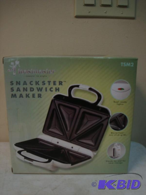 New Snackster Sandwich maker...