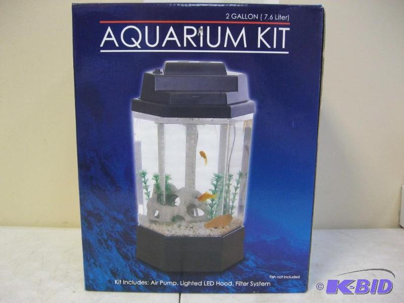 New 2 Gallon &nbspFish Tank Aquarium Kit...